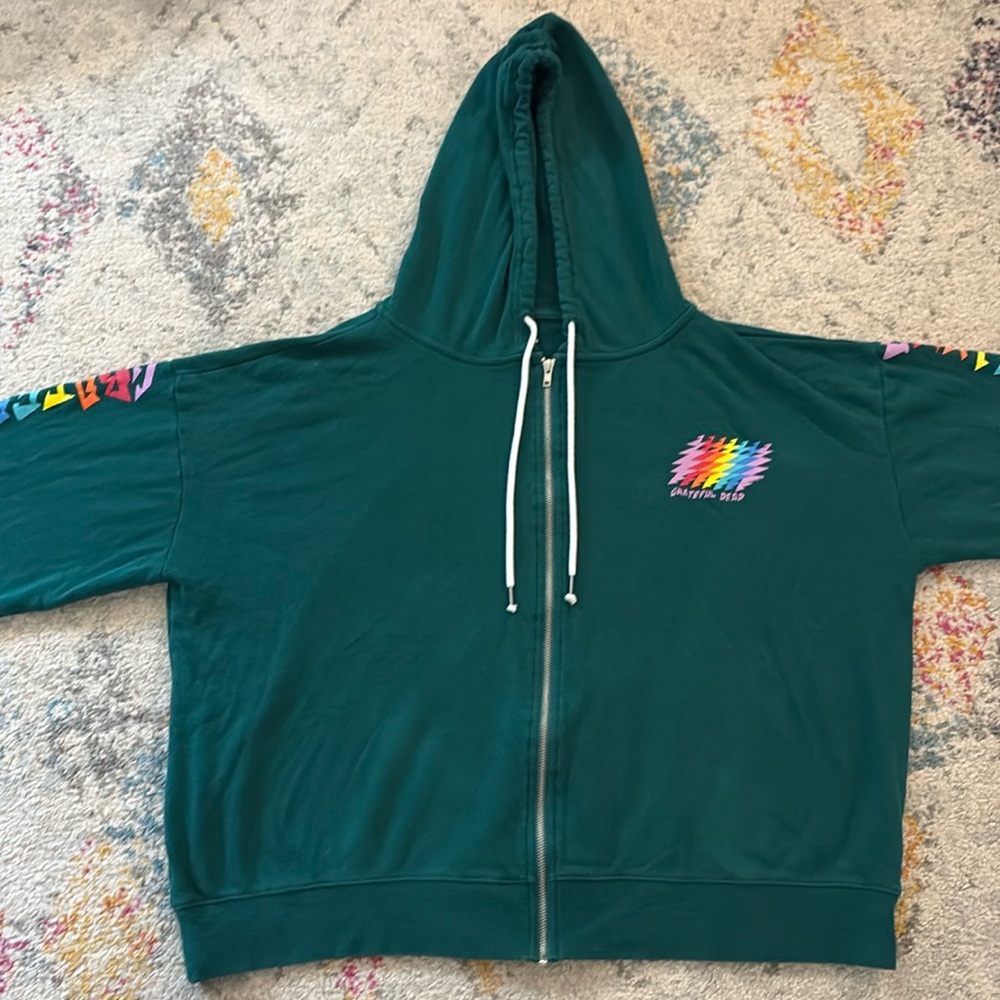 Chaser Grateful Dead zip up hoodie